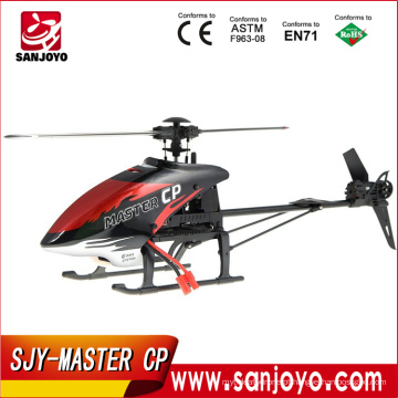 Incrível 6-axis Sistema de Vôo 3D Desempenho Walkera MASTER CP Flybarless 6CH RC Helicóptero com DEVO 7E Transmissor SJY-Master